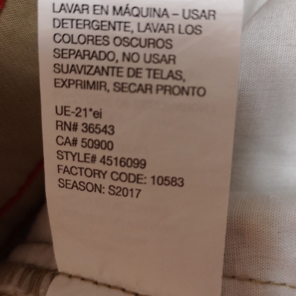 IZOD Men's Khaki Pants 36W - Picture 8 of 9